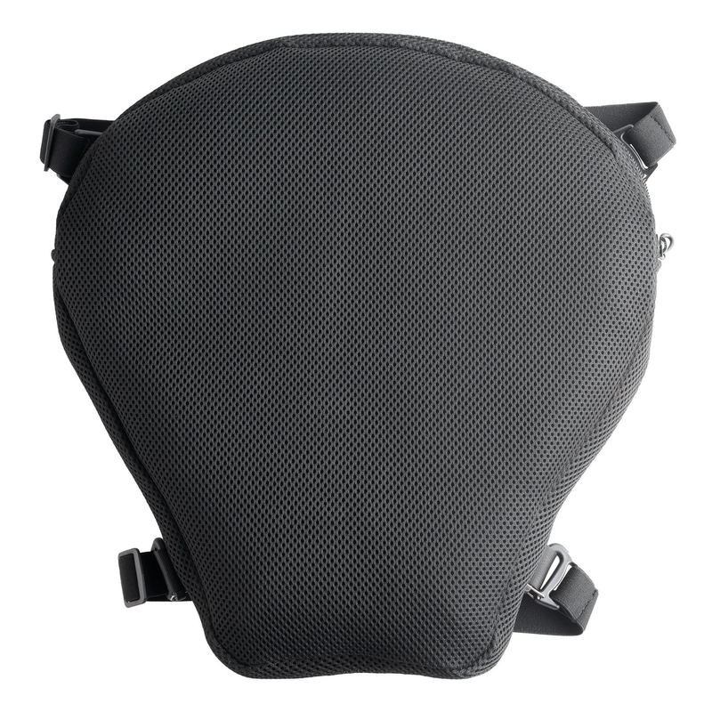Cojín de asiento inflable Oxford Air Seat Adventure and Touring, color negro