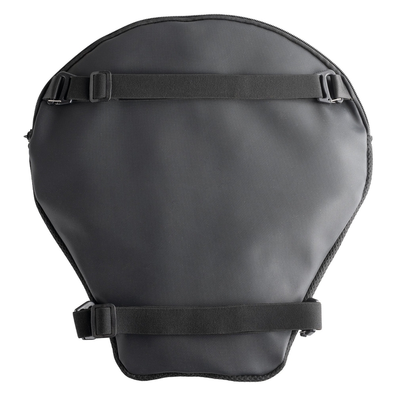 Cojín de asiento inflable Oxford Air Seat Adventure and Touring, color negro