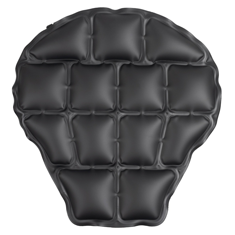 Cojín de asiento inflable Oxford Air Seat Adventure and Touring, color negro