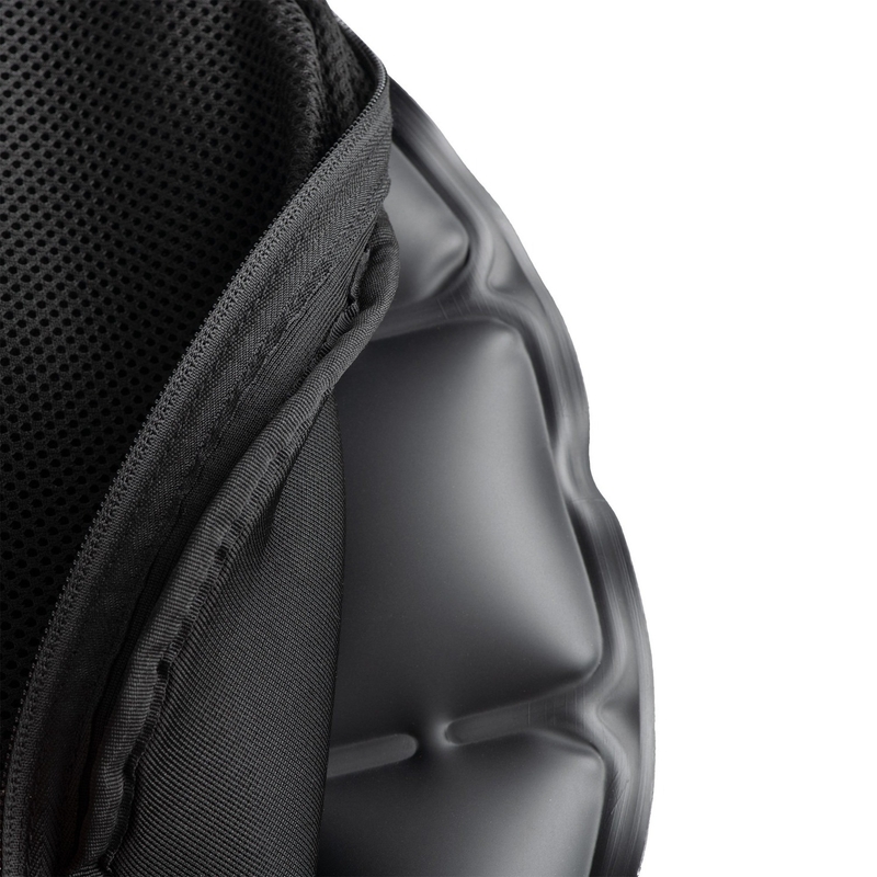 Cojín de asiento inflable Oxford Air Seat Adventure and Touring, color negro