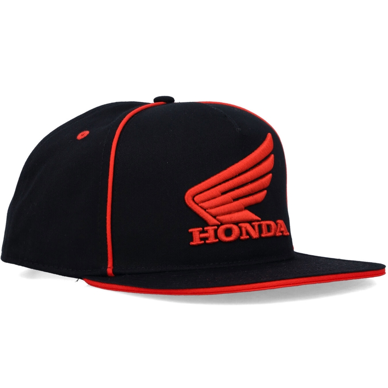 Gorra negra Honda FLAT CAP