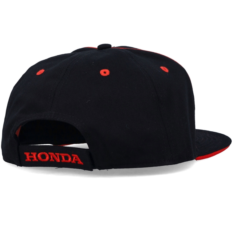 Gorra negra Honda FLAT CAP