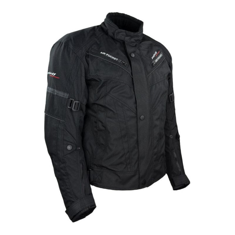 Chaqueta de moto Roleff Kodra RO545 negra