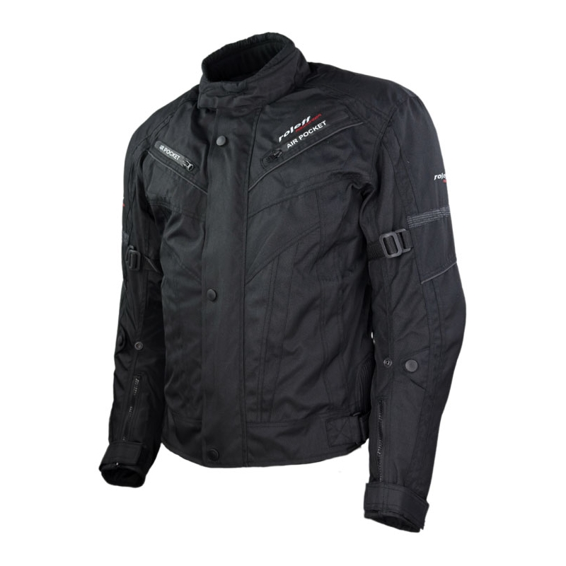 Chaqueta de moto Roleff Kodra RO545 negra