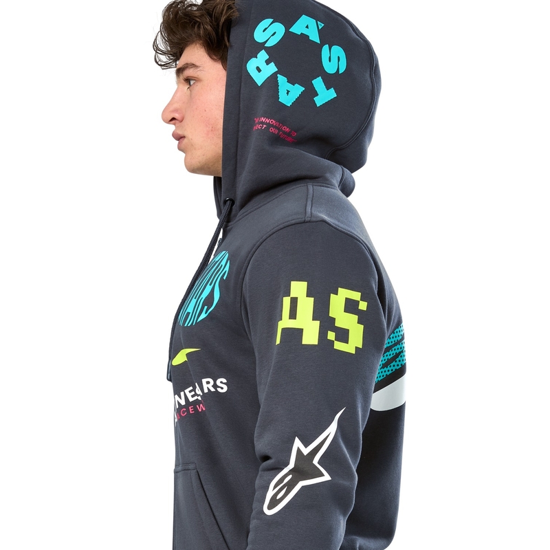 Sudadera con capucha Alpinestars Varigate gris oscuro