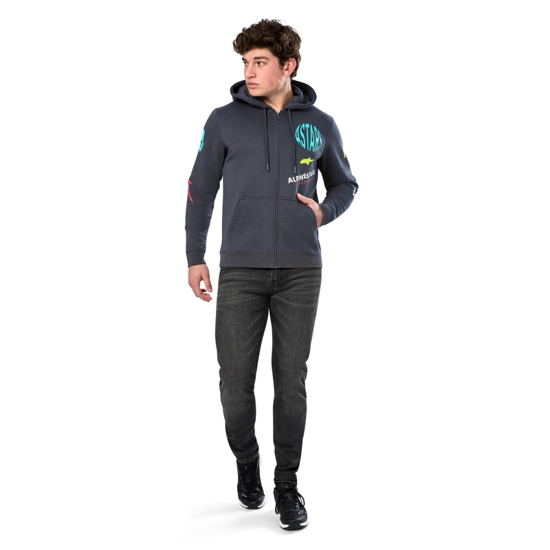 Sudadera con capucha Alpinestars Varigate gris oscuro