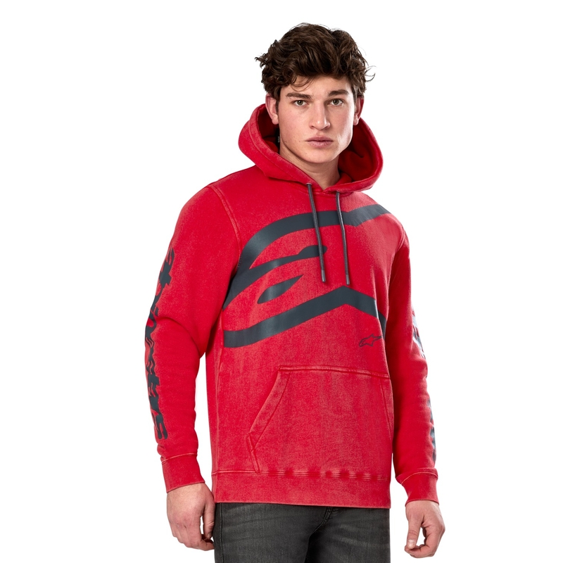 Sudadera con capucha Alpinestars Unbound roja