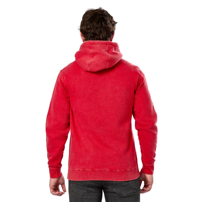 Sudadera con capucha Alpinestars Unbound roja