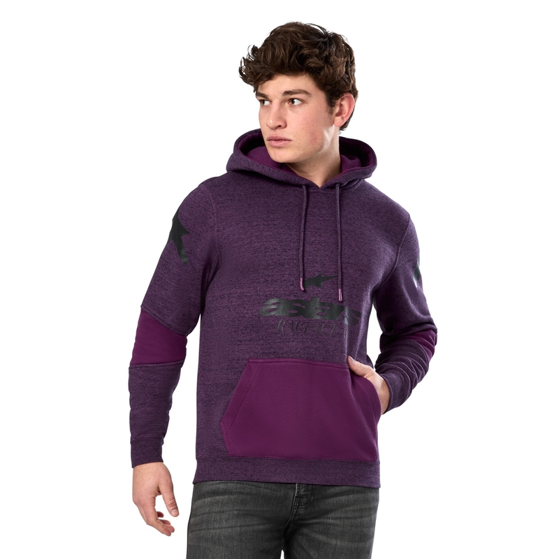 Sudadera con capucha Alpinestars Perpetuate en color morado