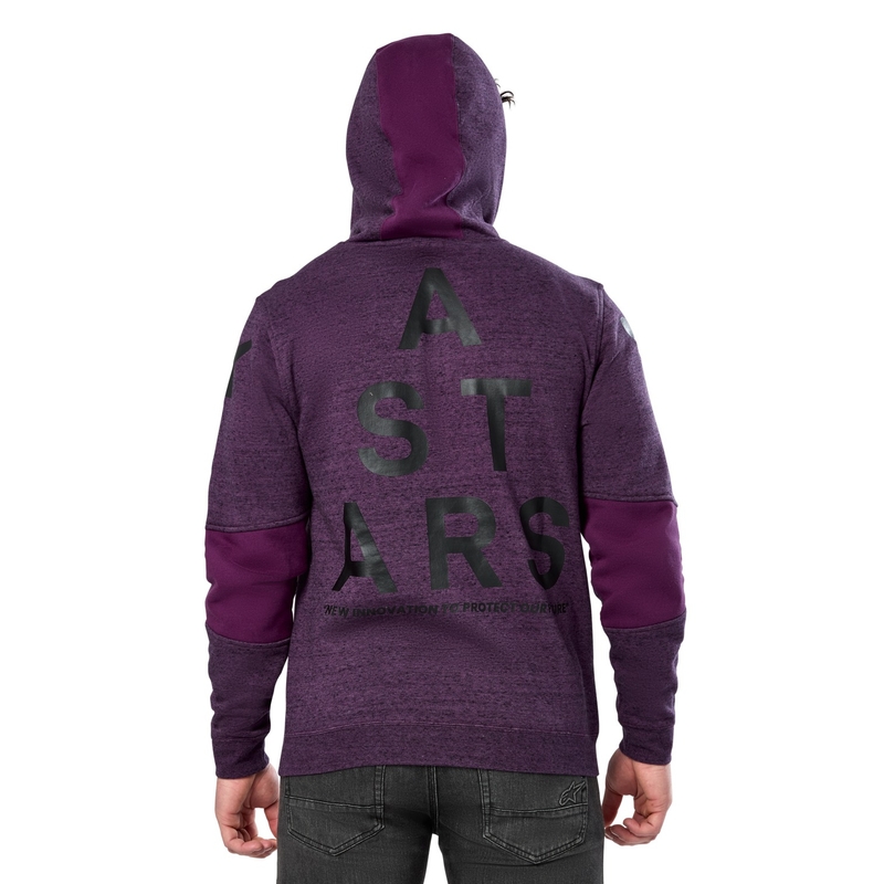 Sudadera con capucha Alpinestars Perpetuate en color morado