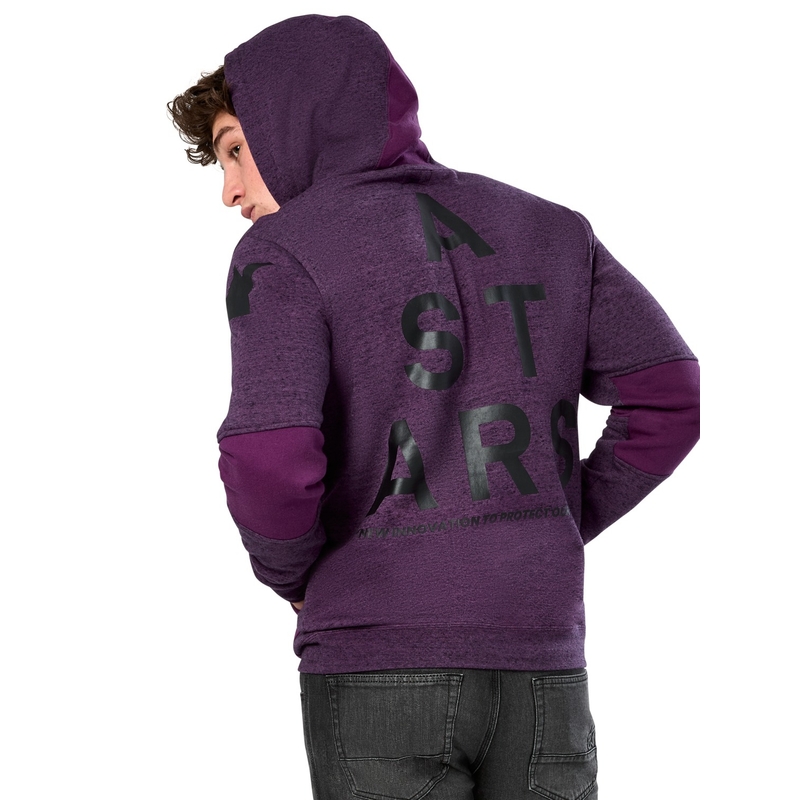 Sudadera con capucha Alpinestars Perpetuate en color morado