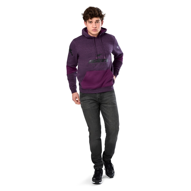Sudadera con capucha Alpinestars Perpetuate en color morado