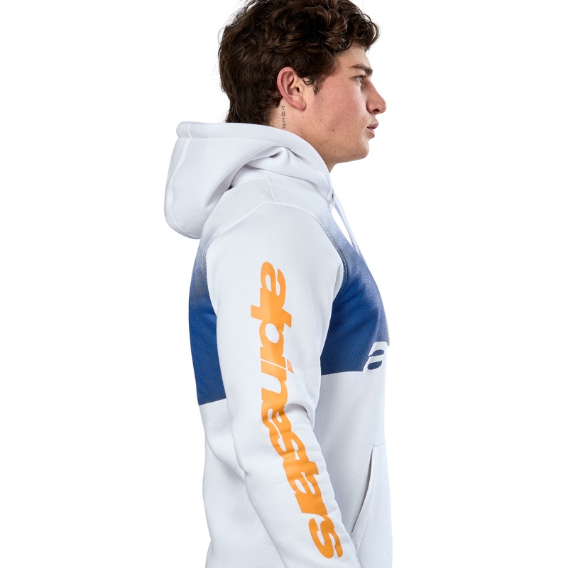 Sudadera con capucha Alpinestars Specter blanca