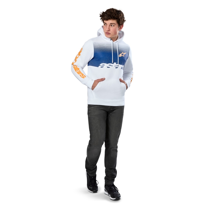 Sudadera con capucha Alpinestars Specter blanca