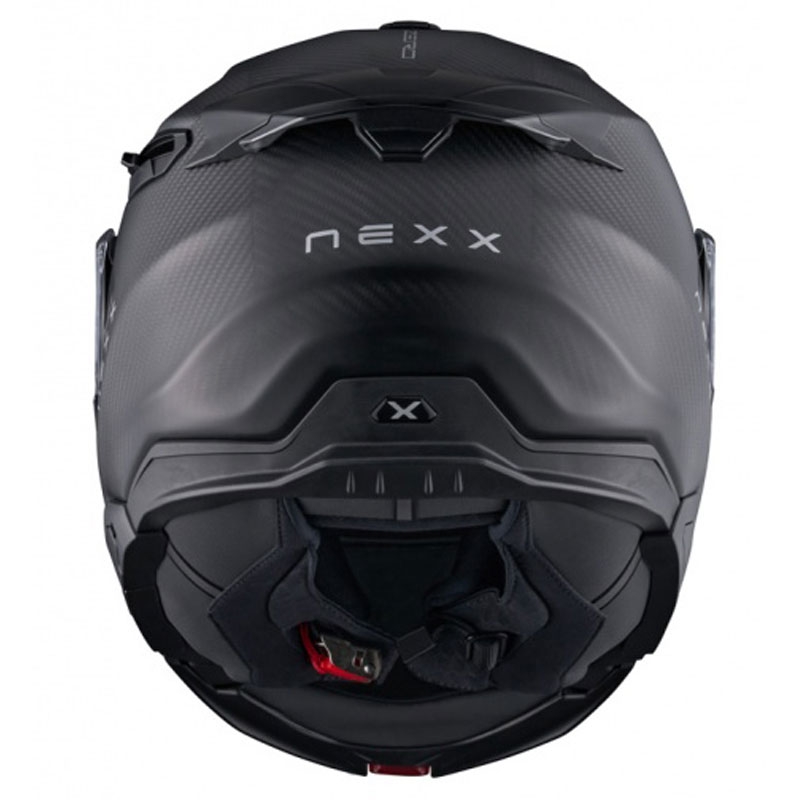 Casco de moto abatible Nexx X.Lifetour Zero PRO negro liquidación