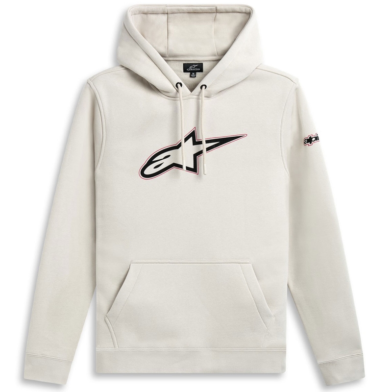 Sudadera con capucha Alpinestars Insignia en color blanco hueso