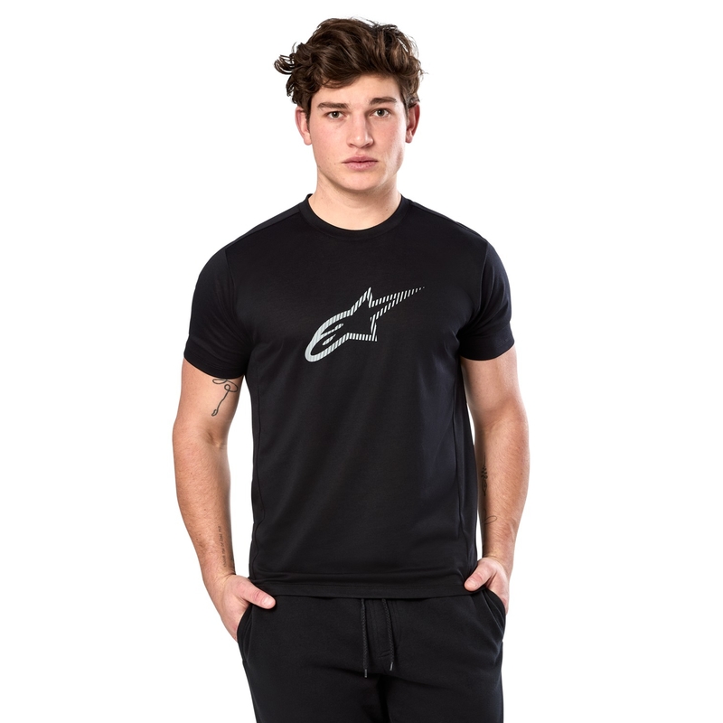 Camiseta negra de rendimiento Exemption de Alpinestars