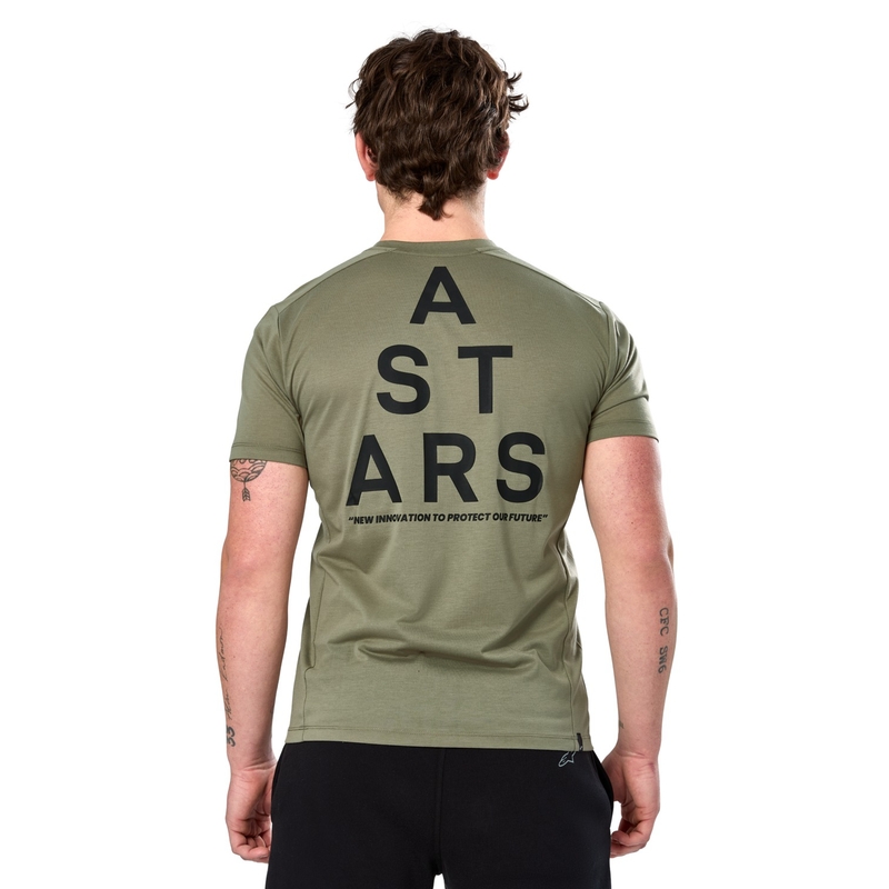 Camiseta Alpinestars Attrition Performance verde claro