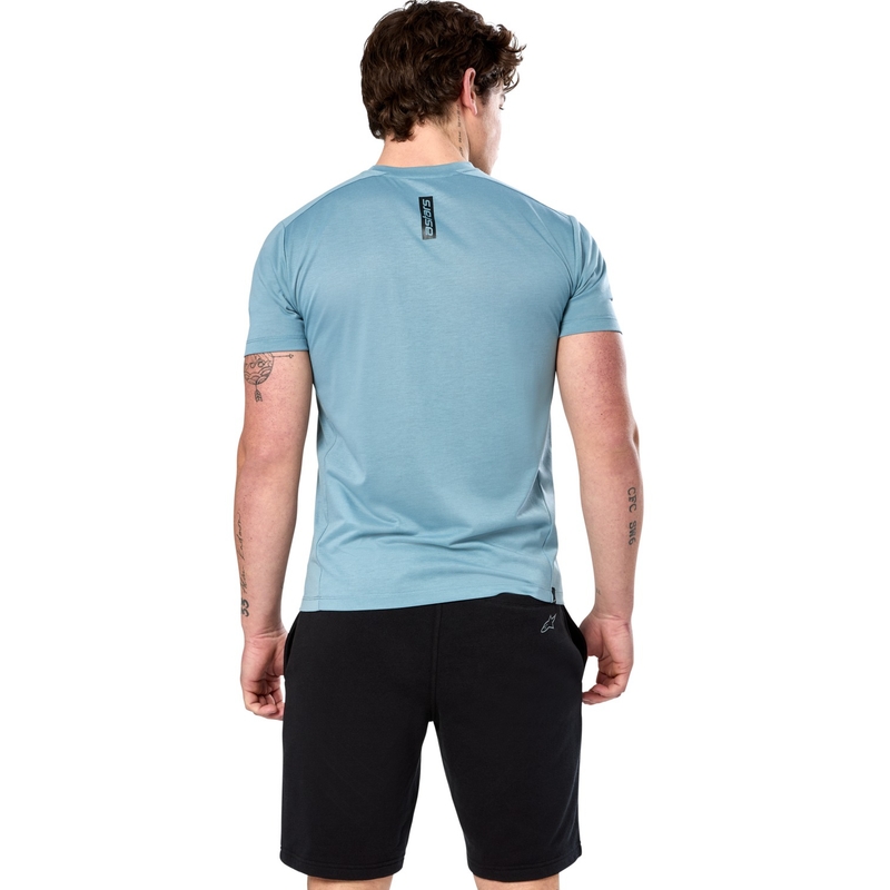 Camiseta Alpinestars Point Performance azul claro