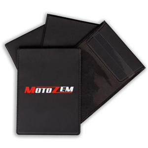 Funda para documentos MotoZem negra