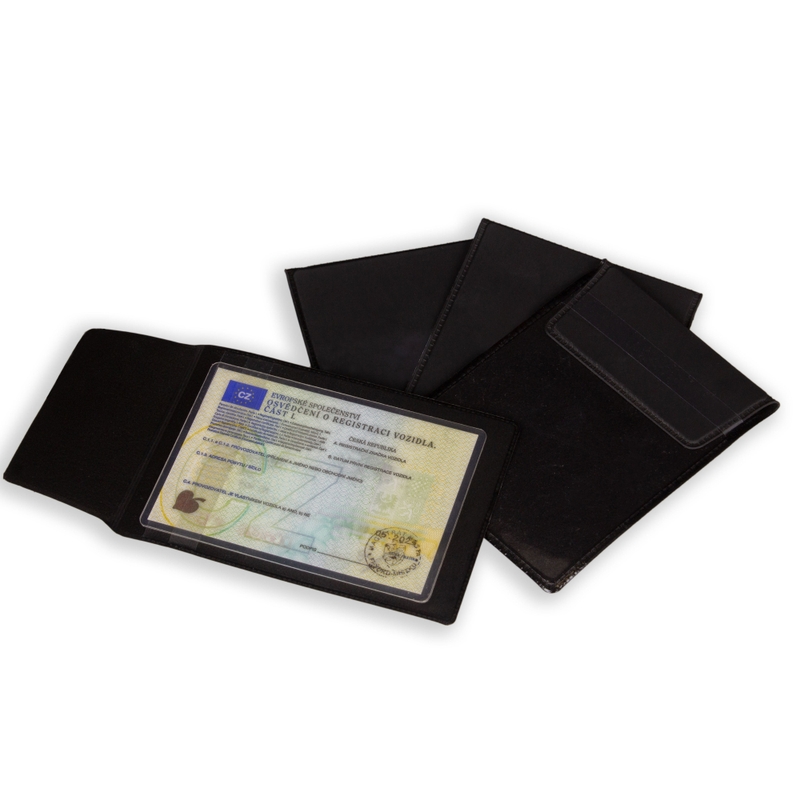 Funda para documentos MotoZem negra