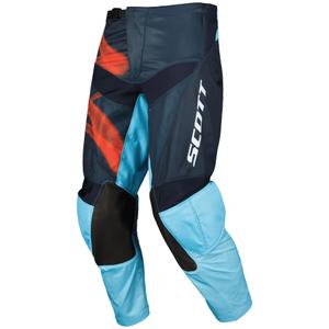 Pantalones de motocross SCOTT EVO Dirt azul-rojo