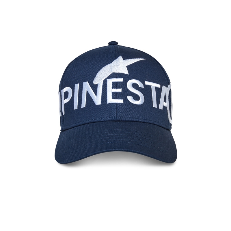 Gorra Alpinestars Committed azul-blanca liquidación