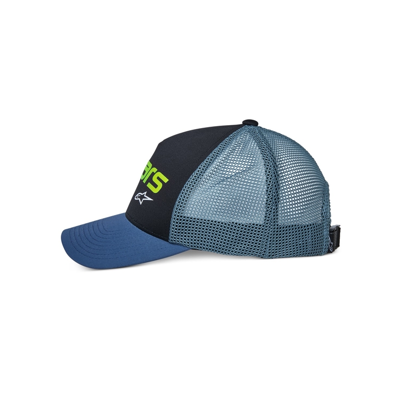 Gorra Alpinestars Vital Trucker negro-azul-verde