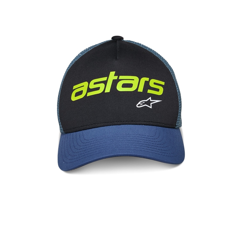 Gorra Alpinestars Vital Trucker negro-azul-verde