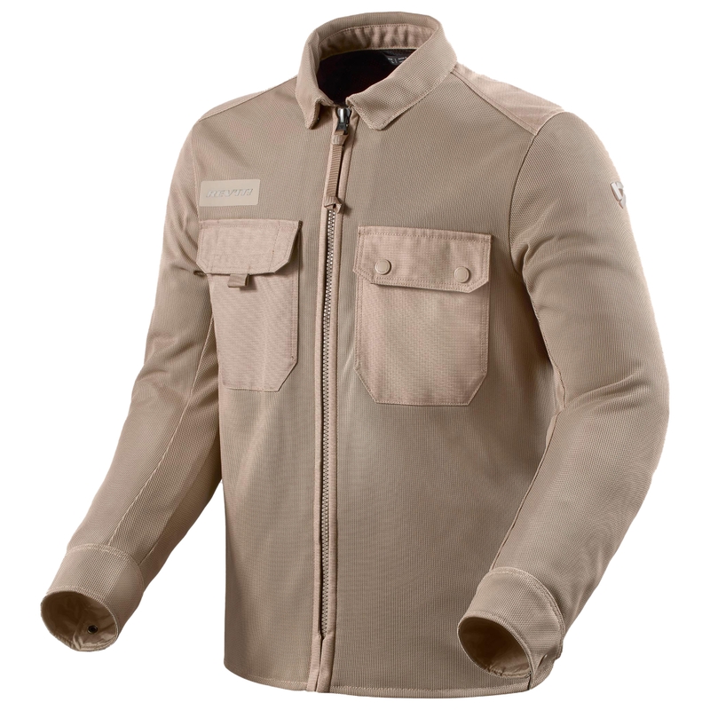 Camisa de moto Revit Tracer Air 3 color arena