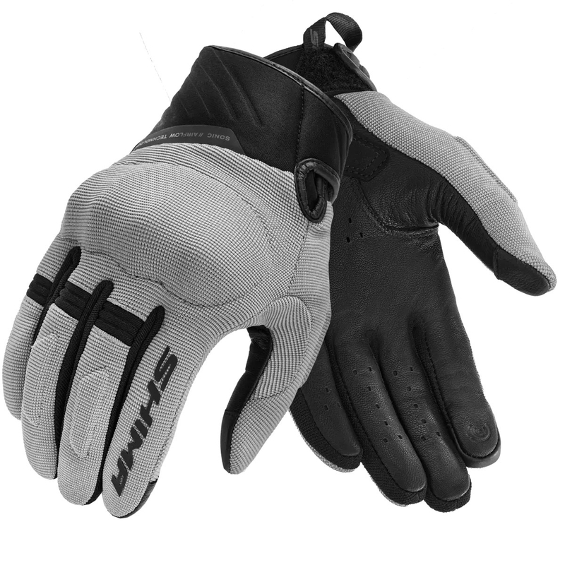 Guantes de moto Shima Sonic grises