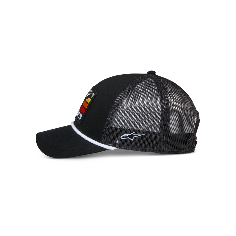 Gorra de camionero negra Selica de Alpinestars
