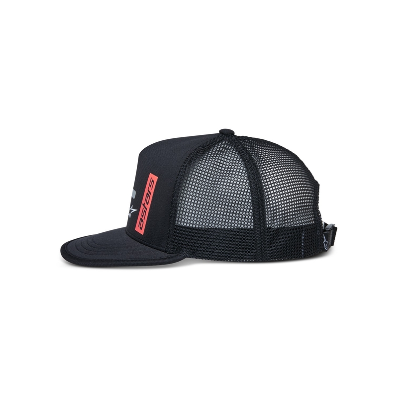 Gorra de camionero negra Alpinestars Alter