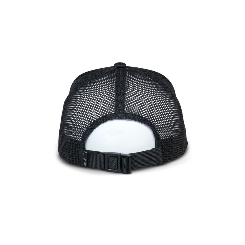 Gorra de camionero negra Alpinestars Alter