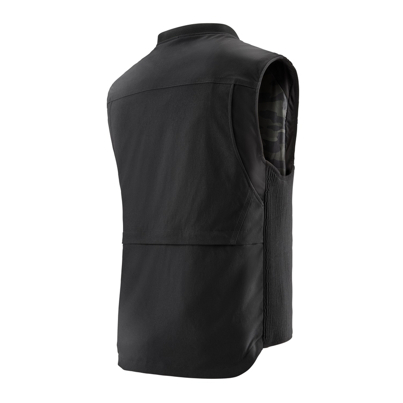 Chaleco con sistema de airbag Tech-Air®3 V2 Canvas de Alpinestars, color negro