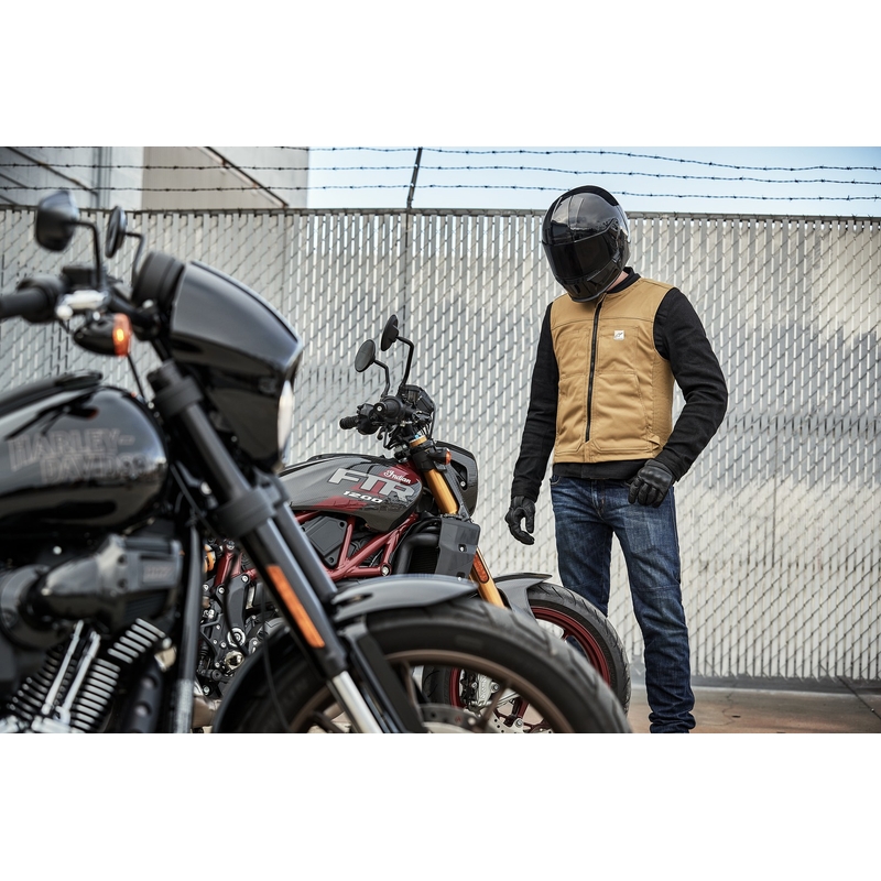 Chaleco con sistema de airbag Tech-Air®3 V2 Canvas de Alpinestars, color negro
