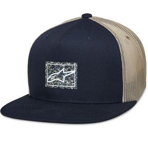 Gorra de camionero Mackinic de Alpinestars en color azul caqui