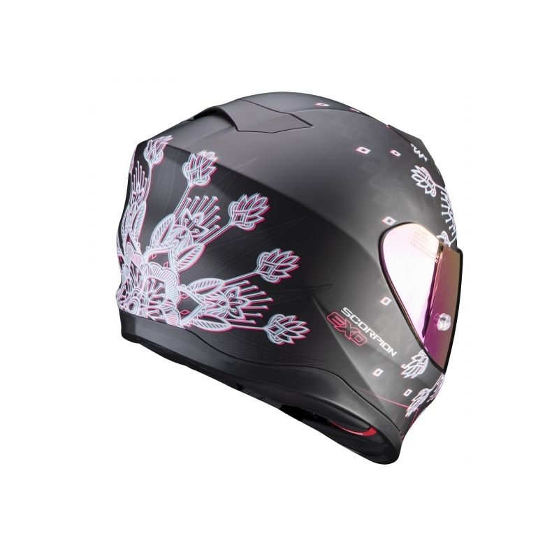 Casco integral Scorpion EXO-520 AIR Tina negro-plata - II. calidad