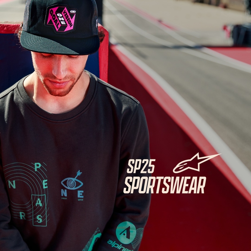 Gorra de camionero negra That Way de Alpinestars