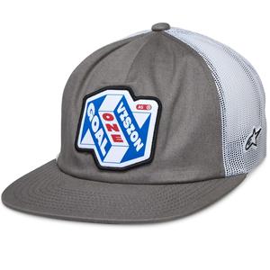 Gorra de camionero Alpinestars That Way de color gris y blanco