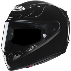 Casco integral para motocicleta HJC RPHA 12 Solid, color negro brillante