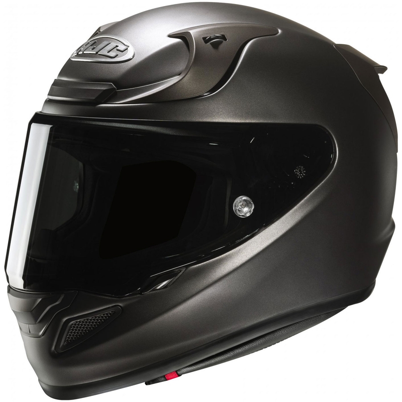 Casco integral de motocicleta semiplano HJC RPHA 12 Solid de titanio