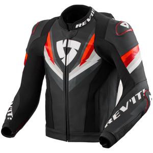 Chaqueta de moto Revit Quantum 3 Pro negra y roja