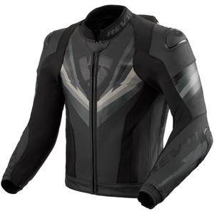 Chaqueta de moto Revit Quantum 3 Pro negra-antracita