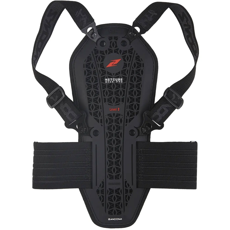Protector de columna infantil Zandona Netcube Back PRO X7 negro 121 - 135 cm