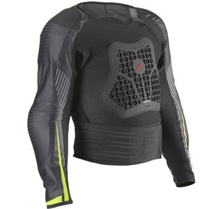 Chaleco protector infantil Zandona Netcube Jacket X9 negro-amarillo fluo 151-165 cm