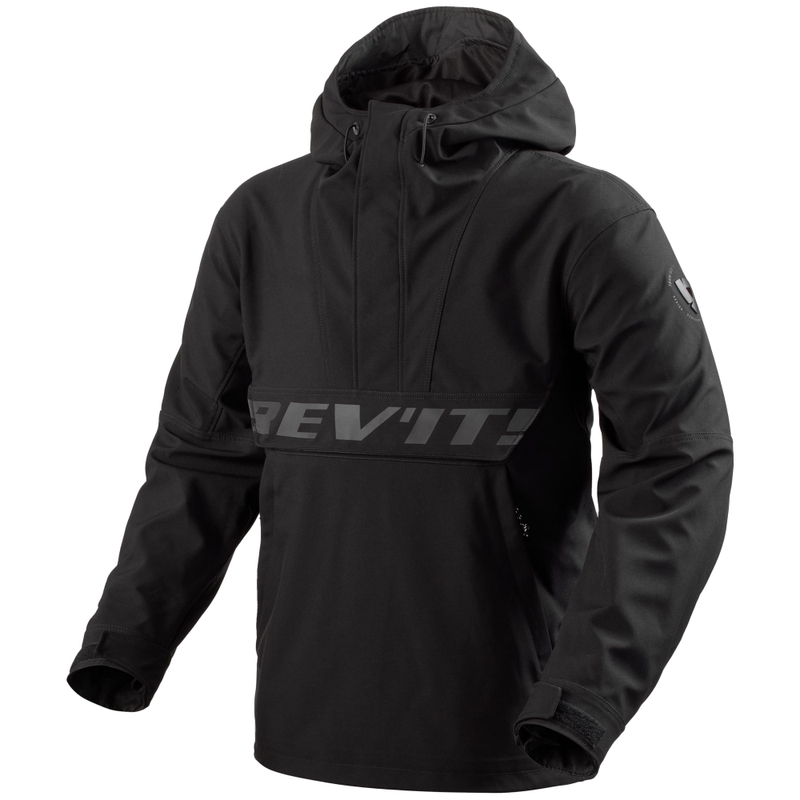 Chaqueta de moto Revit Smock Photon negra