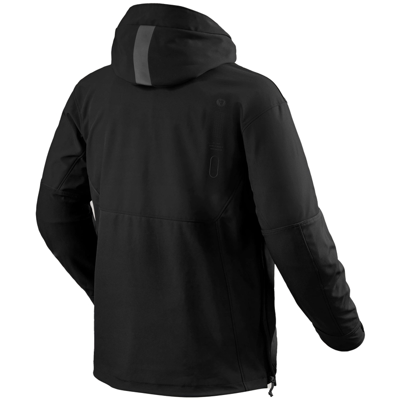 Chaqueta de moto Revit Smock Photon negra
