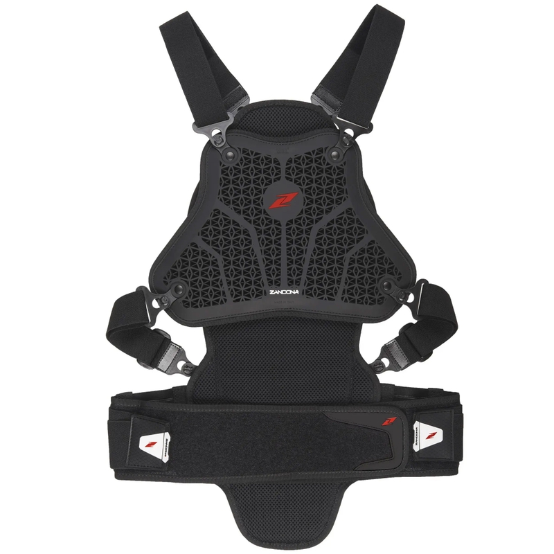 Protector de columna y pecho Zandona Hybrid Armour X7 negro 168-177 cm