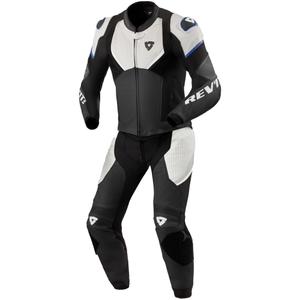 Traje de cuero Revit Beta 2 negro-gris claro